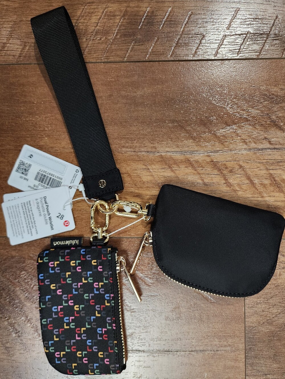 NWT Lululemon Dual Pouch Wristlet *Graphic - Picture 2 of 6